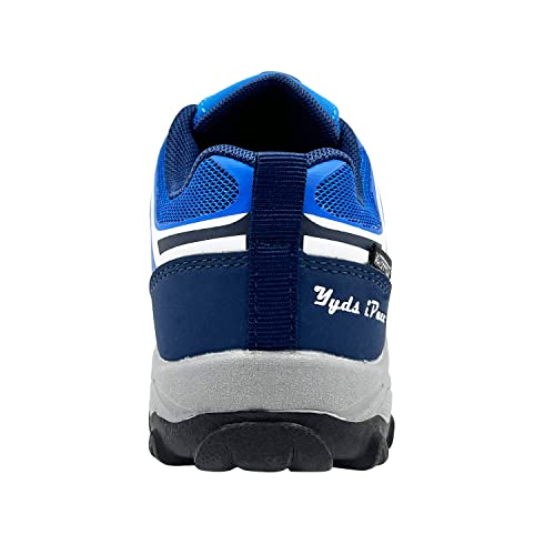 Boys Girls Waterproof Hiking Shoes, Lightweight Tennis Athletic Shoes Outdoor Sneakers, Slip Resistant (Big/Little Kids)4