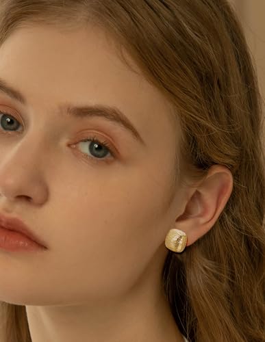 10 pares de aretes clip-on para mujer tono dorado miniatura 3