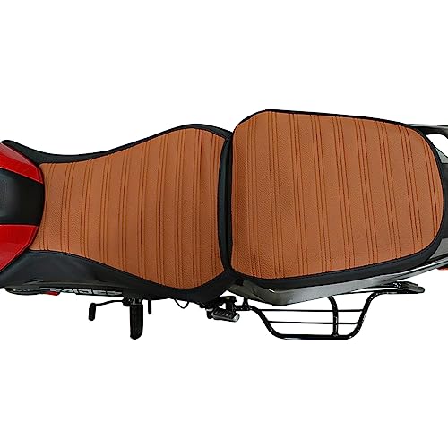 Image of TVS Seat Cover for Sweat Free Comfortable Riding| Nylon Thread Stitching for Strength| Bike Riding Accessories|Heat & UV Ray Protection|Enhanced Tear Resistance