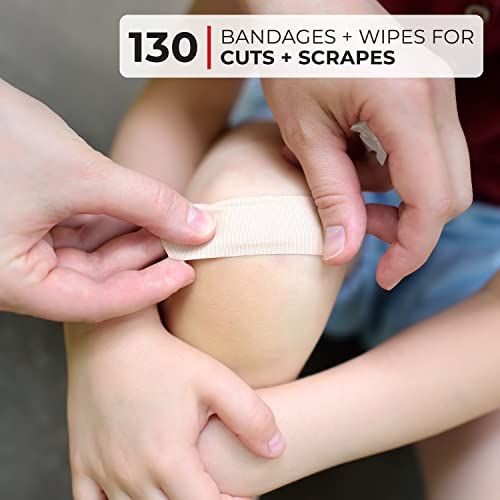 First Aid Kit – 291 Pieces of First Aid Supplies | Hospital Grade Medical Supplies for Emergency and Survival Situations | Ideal for Car, Trucks, Camping, Hiking, Travel, Office, Sports, Pets, Hunting, Home - Image 5