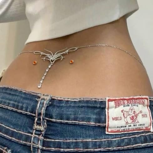 2Pcs Cubic Zirconia Dermal Anchor Tops and Base Surgical Steel Dainty Crystal Microdermals Body Piercings Studs Punk Personalized Jewelry Gifts for Women Hypoallergenic Silver Gold 14G - Image 3