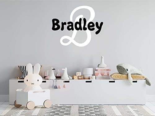 Vinilo decorativo personalizado con nombre para pared miniatura 3