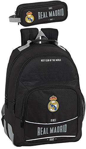 Real Madrid  1902  mochila escolar estuche para niños