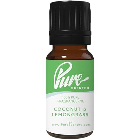 Coconut & Lemongrass Fragrance Oil - 10ml Cover