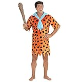 Größe: L Widmann 05803 - Kostüm Steinzeitmann, Tunika mit Krawatte, Dschungelmann, Neandertaler, Verkleidung, Karneval, Mottoparty