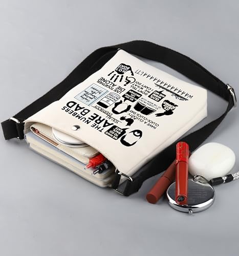 CMNIM TV Show Gifts Lost Crossbody Bag Science Fiction TV Series Fans Gifts Dharma Initiative Gifts TV Fans Shoulder Bag4