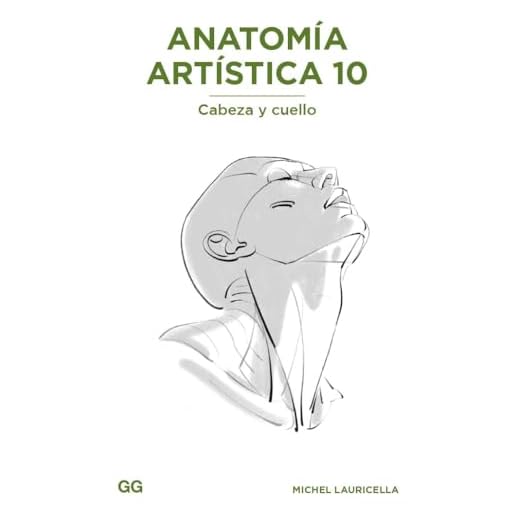 Anatomía artística 10: Cabeza y cuello (DIBUJO, ILUSTRACION Y ACUARELA)