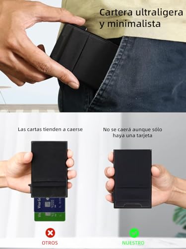 La mejor comparación de Tarjetero que Puedes Comprar On-line. 20 Tarjetero marca YOKNETIG (2)
