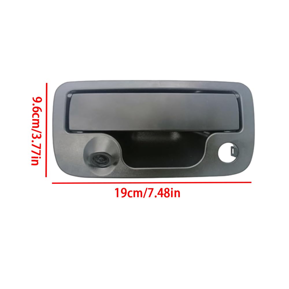 Cámara De Marcha Atrás Para Volkswagen Amarok (2010-2020) - Integrada En Manija De Maletero, Visión Nocturna Y Resistente Al Agua