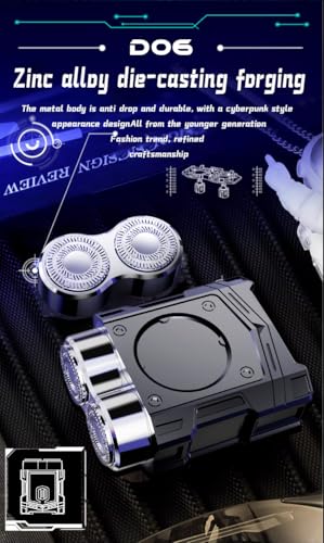 Mini-Portable-Electric-Shaver-Travel-Shaver-Mens-Electric-Shaver-IPX6-Waterproof-Wet-and-Dry-with-Smart-Display-Rechargeable-Cordless-Rotary-Shaver-for-Travel-Car-Office-Gift-FatherFriend