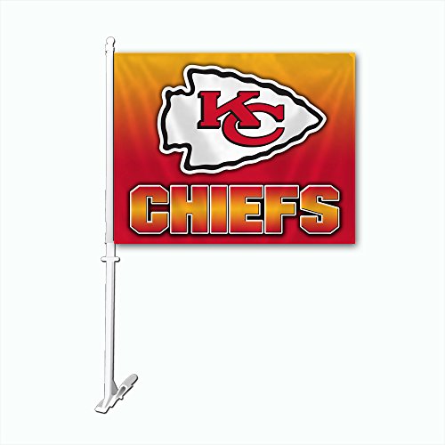 Fremont Die NFL Kansas City Chiefs Car Flag, 11