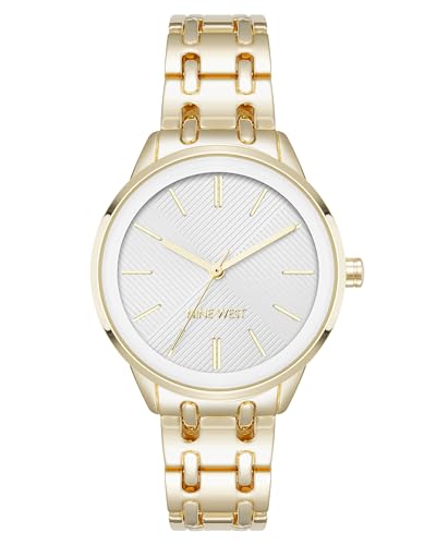 Nine West Women's Bracelet Watch NW/3228SVGB