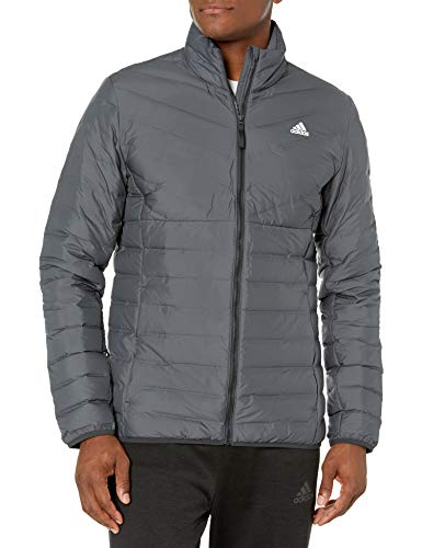 adidas outdoor Men's Varilite Soft 3-Stripe Jacket, Carbon, Medium