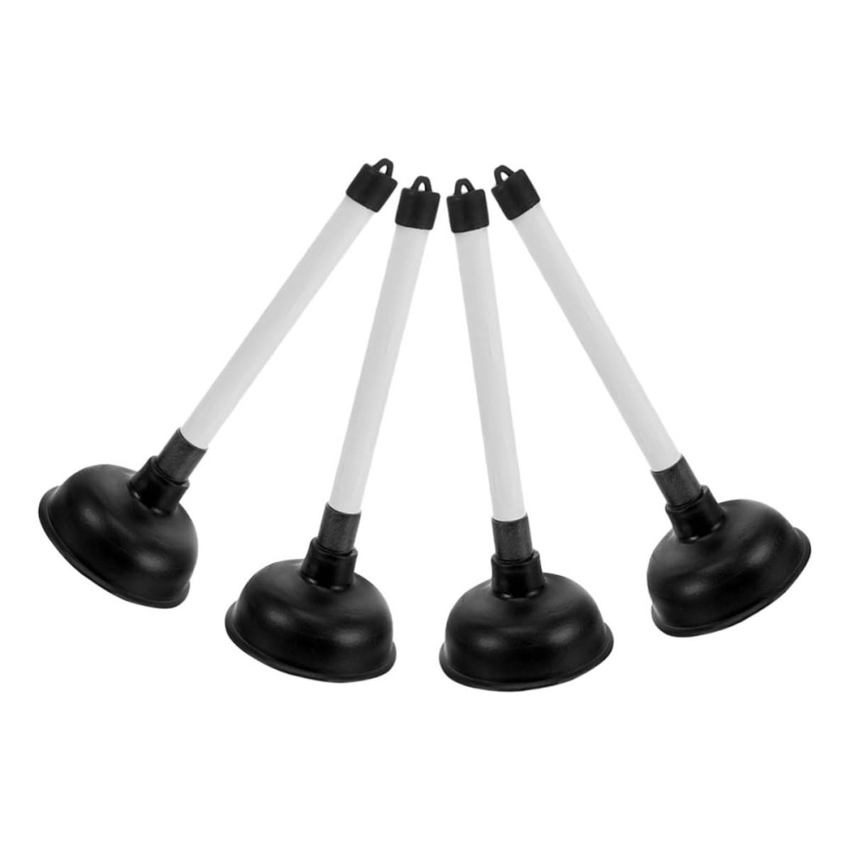 Desatascador de desagüe para inodoro que elimina atascos graves con su ventosa flexible