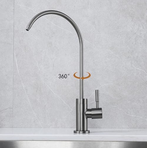 Robinet d'évier rotatif à 360° gris pour simplifier la vaisselle - 5