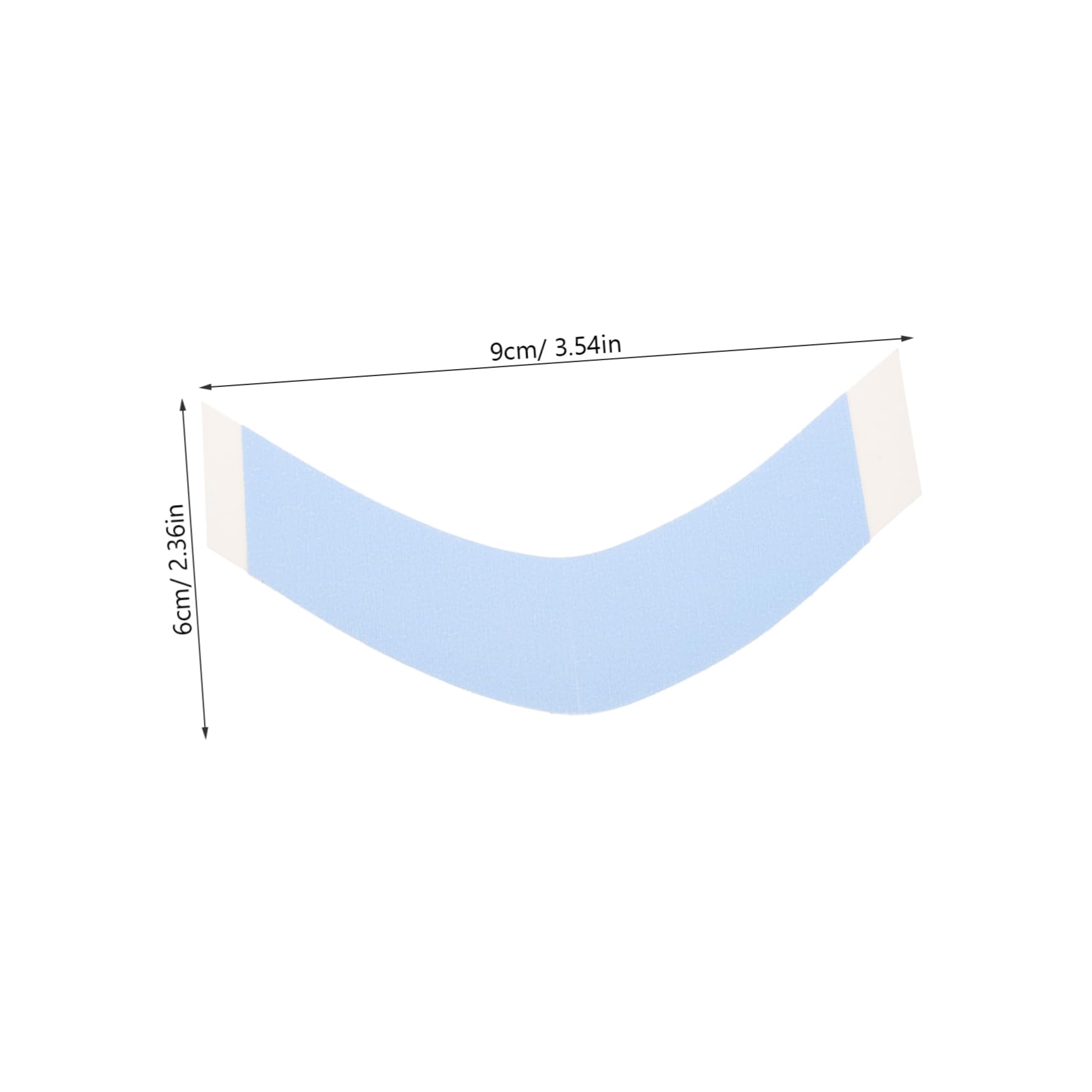 FRCOLOR 36 Sheets Hair Tape for Wig Replacement and Extensions Cuttable Double Sided PU Adhesive Stickers for Lace Wigs Men Toupee and Other Applications