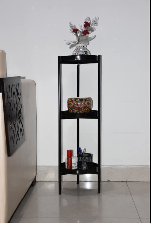 Metal Plant Stand Indoor Multiple 3 Tier Corner Tall Vertical Pla...