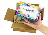 myLAB Box at Home STD Test for Men, Discreet Mail-in Kit, Lab Certified Results in 3 to 5 Days, Chlamydia/Gonorrhea, 3-Site Test (Throat, Rectal and Genital)