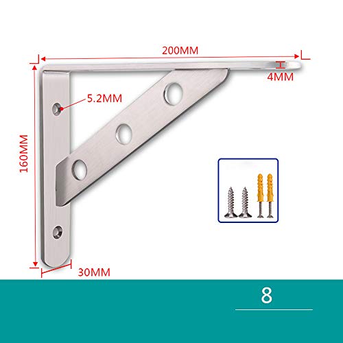 Schwerlast Klappkonsole,2 Stück Wandmontage Klappbare Regalhalterung,90 Grad Winkel Klappträger Wandhalter Klappwinkel Klappenbeschlag