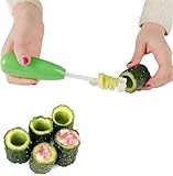 Veggie Corkscrew,Hollow-Out Veggie Drill,4 Sizes Replaceable Head Vegetable Spiral Cutter Digging Tool Kitchen Gadget,Easy Remove The Seeds Of Your Veggies & Fruits