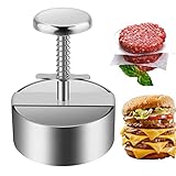 Top 15 Best Hamburger Maker For Making Delicious Burgers At Home 53 Comigal GOBLG Stainless Steel Burger Press, Adjustable Hamburger Patty Maker, Non-Stick Hamburger Press Patty Maker, Hamburger Mold for Beef Vegetables Burgers BBQ Accessory Burger Press Patty Maker