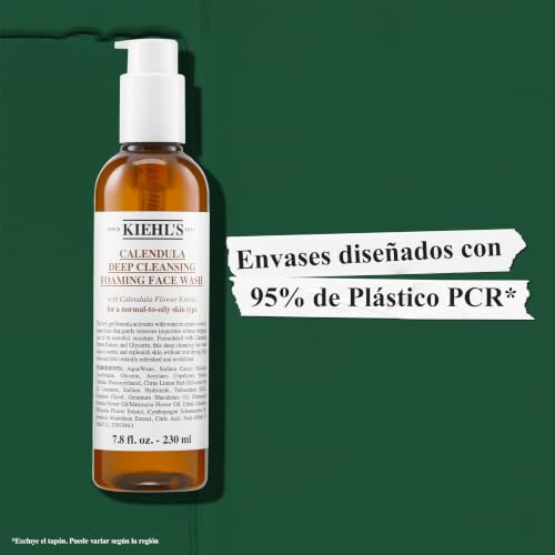 Miniatura 5 de Kiehl´s Calendula Deep Cleansing Foaming Face Wash Gel Limpiador facial 230 ml