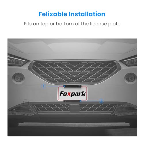 Image of [Works with S1 Only] Foxpark Wireless Backup Camera,No Wiring Installation,HD 1080P Night Vision Back Up Camera with Rechargeable Battery,IP69K Waterproof Reverse Camera