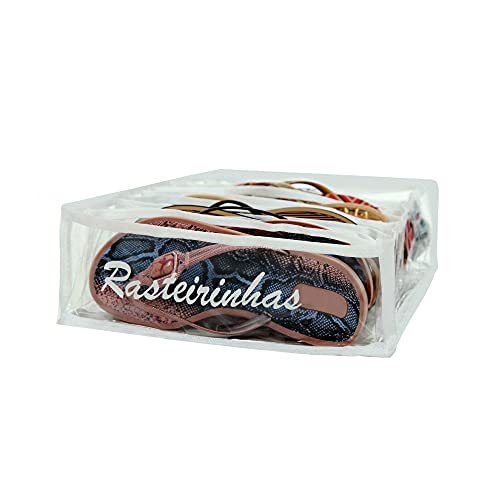 Colmeia Organizadora de Rasteirinha - Branca 2 Peças