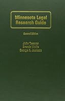 Minnesota Legal Research Guide (State-Specific Legal Research Guides) 1575886960 Book Cover