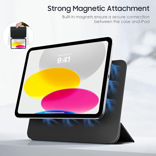 Image of ProElite Case Cover for Apple iPad (A16) 11th /10th Gen (2025 /2022) Cover, Smart Magnetic Case Cover for Apple iPad 11th /10th Generation 2025 /2022, Lavender