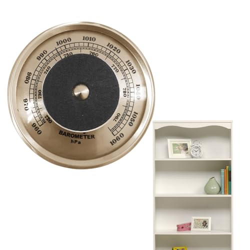 Barómetro multifunción - Medidor de presión de aire de 70 mm, estación meteorológica en casa de pared, herramienta integrada, medidor atmosférico, instrumento de pronóstico integrado | Perfecto para