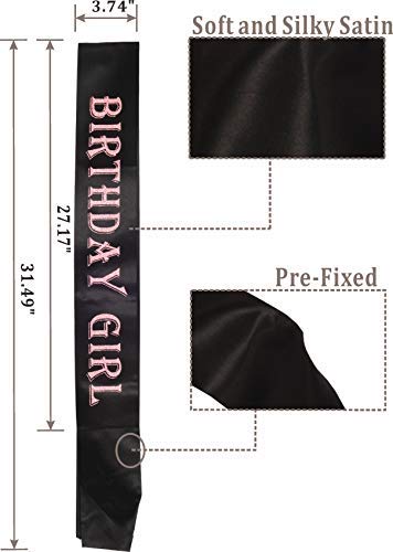Birthday Decorations, Happy Birthday, Birthday Girl Sash And Tiara, Christmas Gifts,Happy Birthday Party Supplies, Favors, Decorations 13Th, 16Th, 21St, 30Th, 35Th, 40Th,45Th, 50Th, 55Th, 60Th, 65Th, 70Th, 75Th, 80Th #TOP5