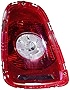 CarLights360 For Mini Cooper Hatchback 2007-2010|Tail Light Assembly with Clear Lens Driver Side