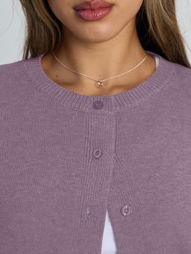 Image of Trendy Queen Cropped Cardigan Sweaters for Women Lightweight Y2k Fall Outfits Spring Fashion Clothes 2026