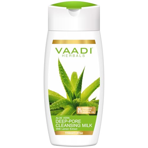 Vaadi Herbals Aloe Vera Deep Pore Cleansing Milk 110ml