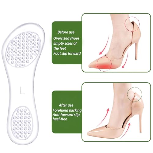 Plantillas de gel para tacones altos, 1 par miniatura 3