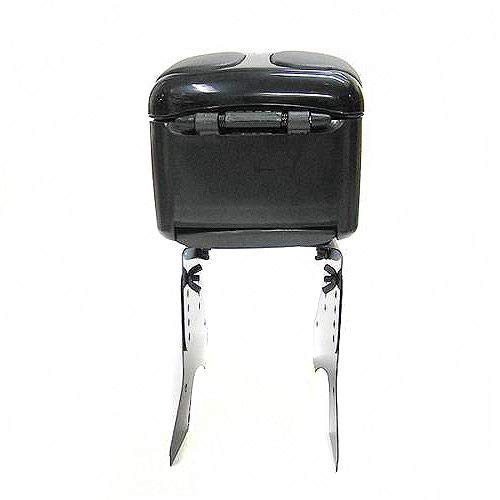 Bracciolo Centrale Per Auto Universale - Con Porta USB, Scatola Di Imbottitura Doppio Strato, Regolabile, Nero