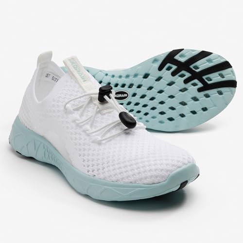 Image of ALEADER Xdrain Women's Water Shoes Mesh Slip On Aqua Shoes for Beach, Swimming, Travel & Tennis