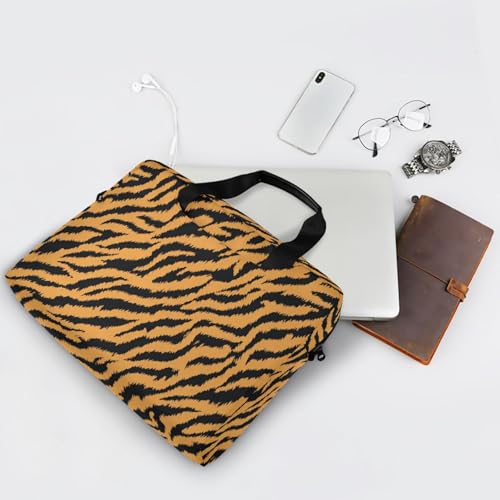 Funda para Laptop 15.6" con Asa y Correa Animal Tigres miniatura 7