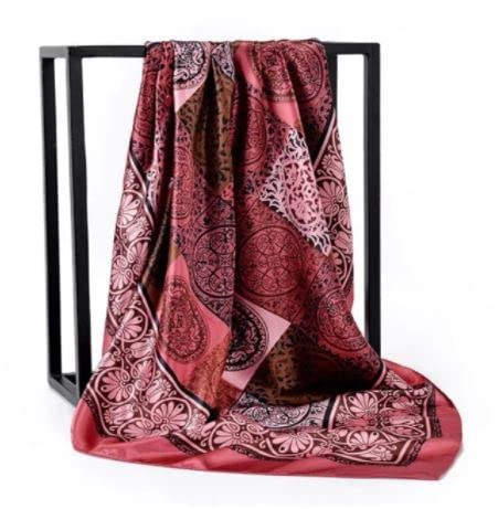 Lenço De Seda Cachecol Xale Feminino Chiffon Poncho Novidade Lançamento (Modelo 36)