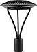 RAB Lighting ALED5T78N/D10 Area Light Post TOP 78W DIM BZ Neutral LED Type V Clear Lens, RLENS