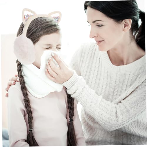 SAFIGLE Plush Kitten Earmuffs Ear Defenders for Boy Girl Warm Cozy Winter Ear Fur4