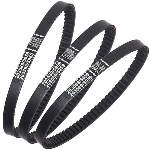 Image of 30 Series Go Kart Belt 203589 /5959 - Fit Manco 5959 /Comet 203589, TAV2, 5HP-7HP Engines, Coleman KT196, Murray 12-8487 (3 Pack)