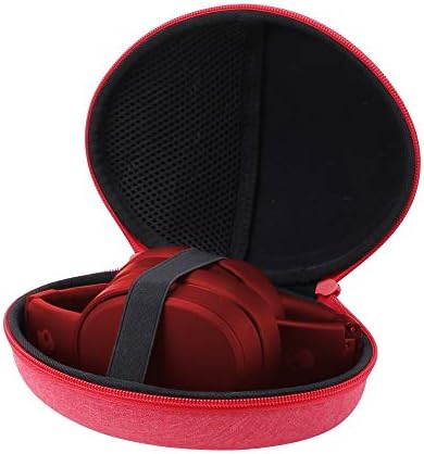 Aenllosi Hard Carrying Case for Skullcandy Hesh 3 Bluetooth Wireless Over-Ear Headphones (red)