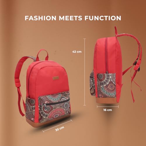 Image of Protecta | Fusion | Backpack | For MacBook & Laptops| College Office | Travel | Made in India | Lightweight | Durable | Women