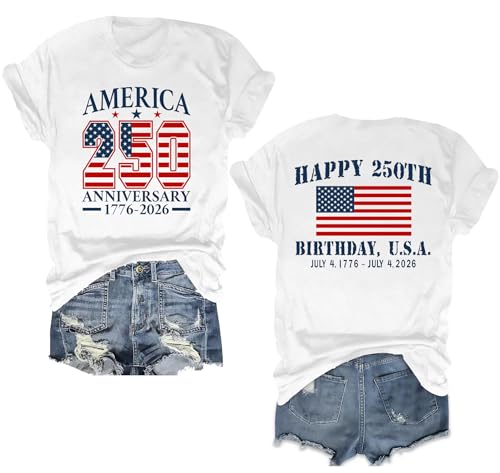 Image of Ithalt Women 4th of July Shirt Fourth of July Shirts USA Sequin Tshirt American Patriotic T-Shirt Stripes Tee Tops