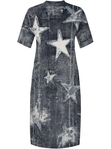 Image of PinkPatty Women's Oversize V Neck Short Sleeve Maxi Dress with Pockets