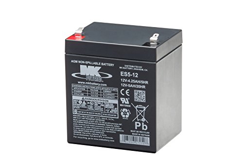 MK Battery ES5-12 Maintenance-Free Rechargeable Sealed Lead-Acid Battery MK Battery ES5-12 Maintenance-Free Rechargeable Sealed Lead-Acid Battery