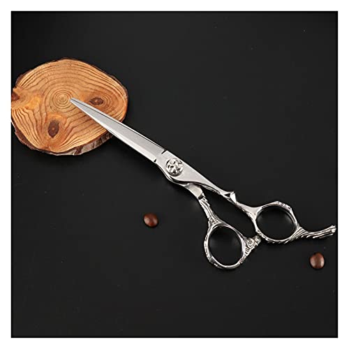 Ciseaux de coiffure professionnels à motif gravé pour une coupe nette - 2