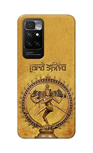 Image of PRINTFIDAA Lord Shiva As Nataraj Printed Designer Hard Case for Redmi 10 Prime Back Cover -(e) RPM1004
